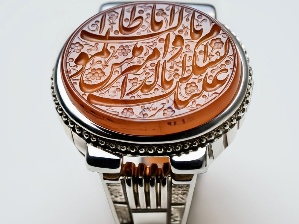 انگشتر السلام علی والد امیرالمومنین