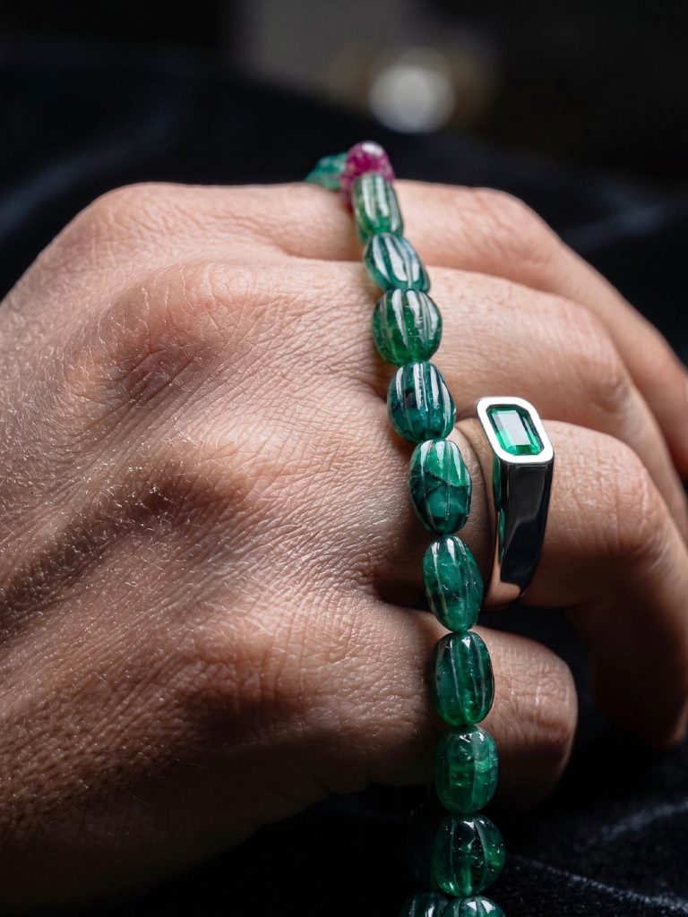 تسبیح ۳۳ دانه زمرد